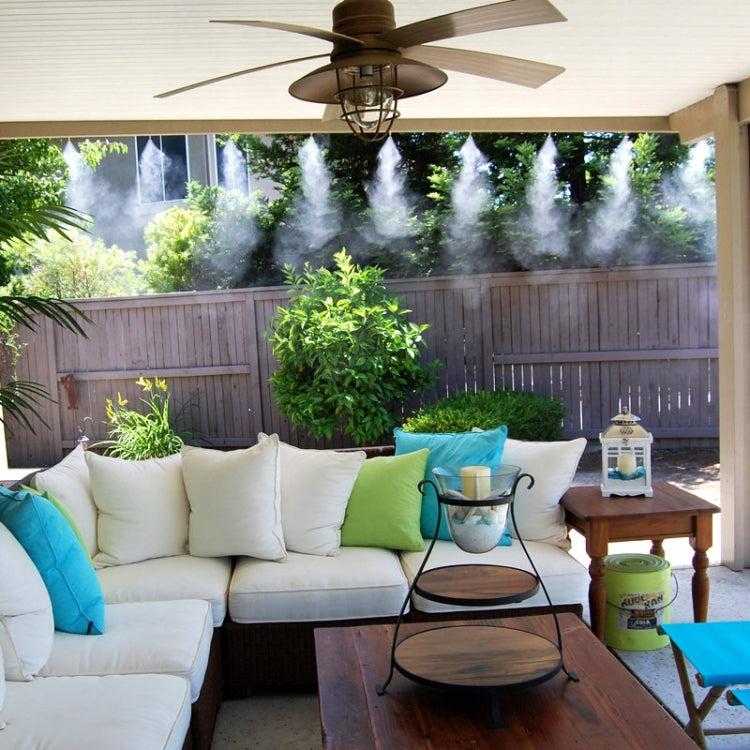 15m 霧化微噴頭套裝自動澆花器降溫噴霧噴頭噴灌系統農業設備