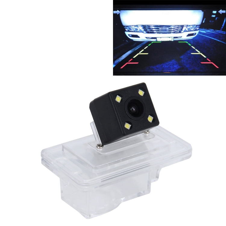 656×492有效像素 NTSC 60HZ CMOS II 防水汽車尾部倒車攝像頭帶4顆LED燈珠 適用於14款鈴木速翼特, 2014 Version Suzuki SWIFT Sport