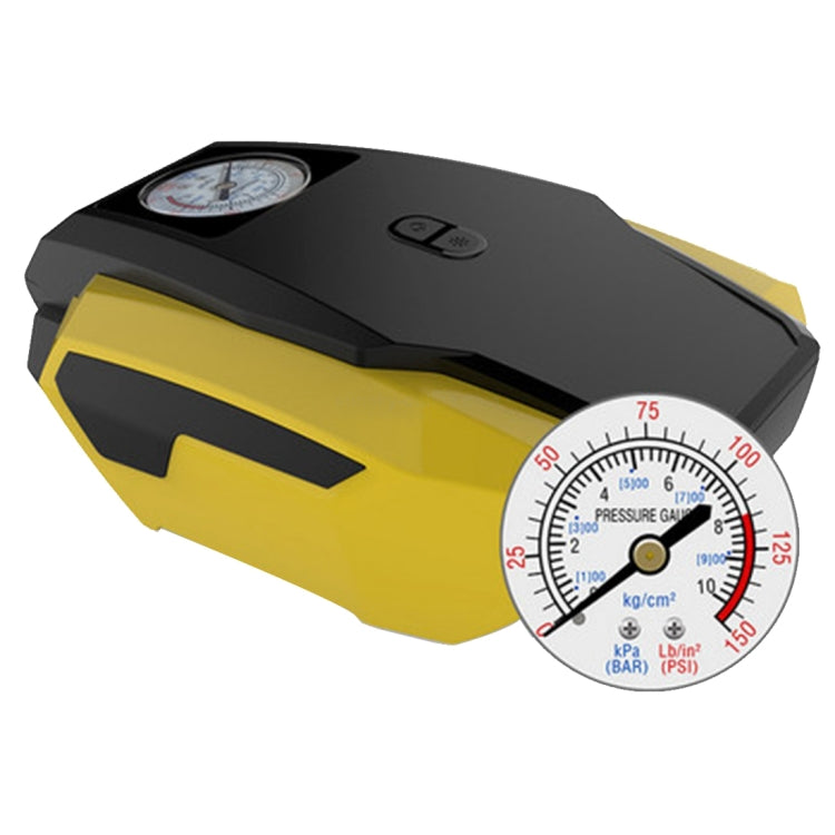 DC12V 120W 10A 汽車充氣泵 帶2.8米電源線 22帶数字指示器的氣缸