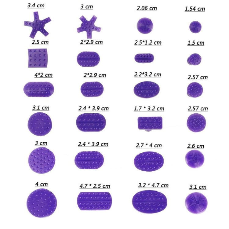 Jtron 汽車凹陷鈑金維修工具套件PDR凹痕拉拔器