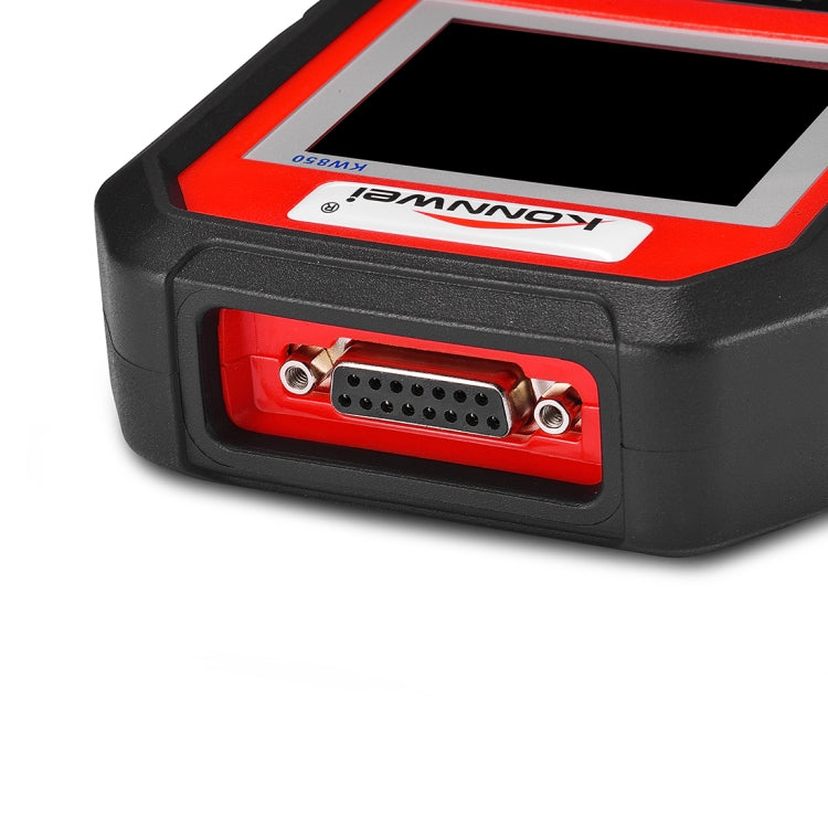 KONNWEI KW850型號 OBDII/CAN汽車診斷儀支持8種語言6種協議