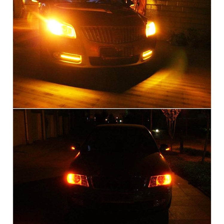 一對 T20 / 7440 DC12V 5W 6000K 250流明汽車倒車燈轉向燈 帶16顆2835燈珠