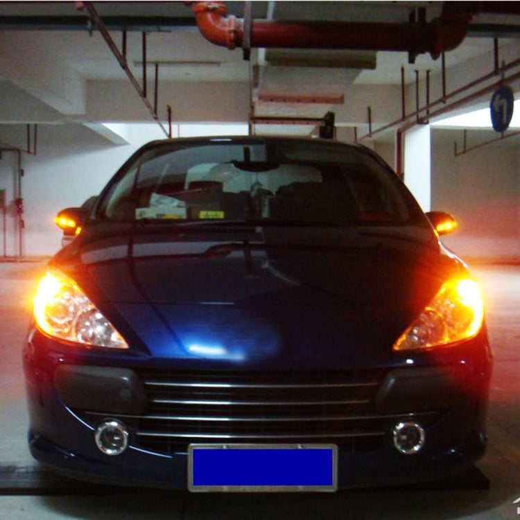 一對 T20 / 7440 DC12V 5W 6000K 250流明汽車倒車燈轉向燈 帶16顆2835燈珠