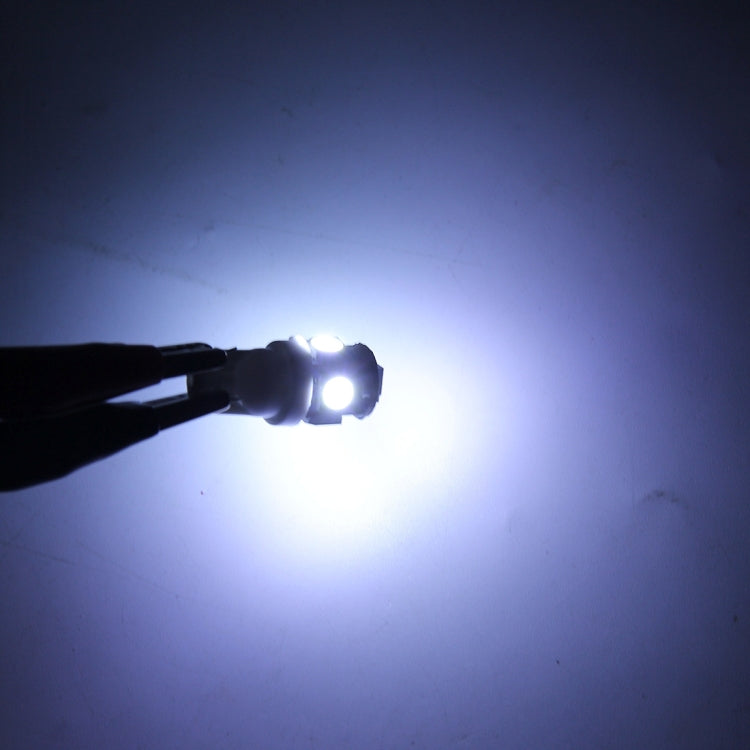 10個一賣 T10 色溫：5500K 5050-5smd LED 3W 汽車示寬燈 DC 12V