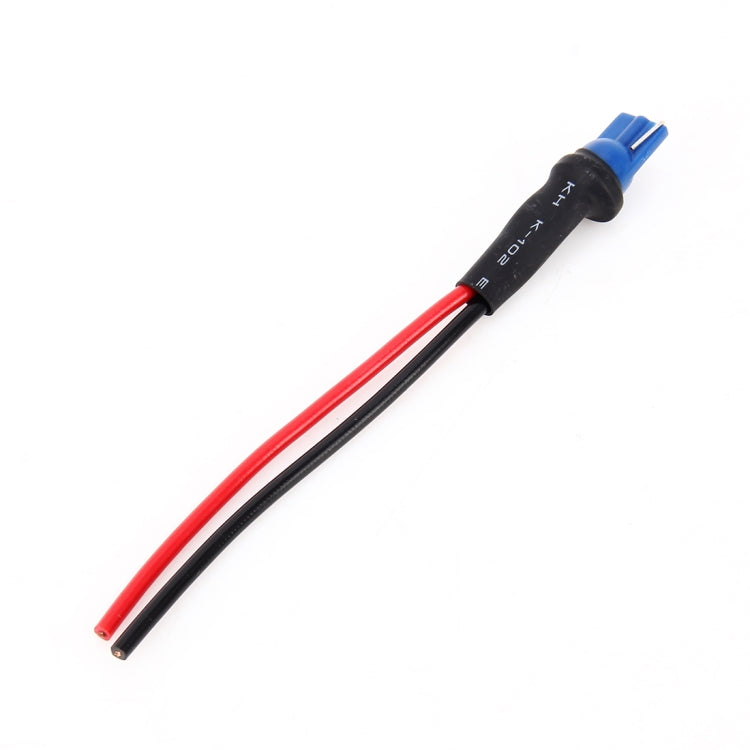 一對 T10 / W5W / 194 燈座公頭 帶線