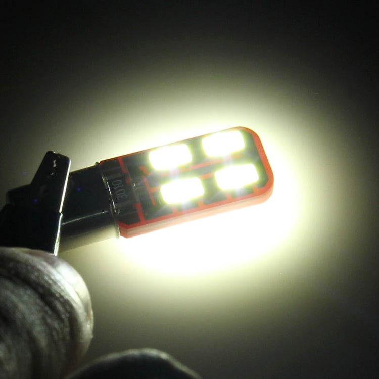 10 PCS BA9S 工作電壓/工作功率：12V/3W 流明/色溫：200lm/6000K 汽車示寬燈 帶8個5730燈珠