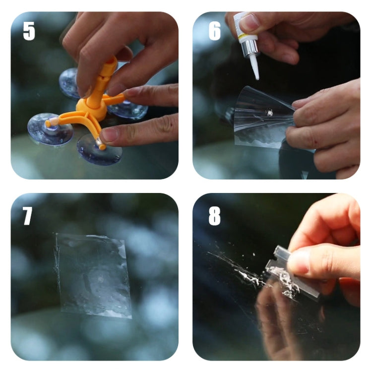 汽車玻璃修復工具 擋風玻璃修復套裝