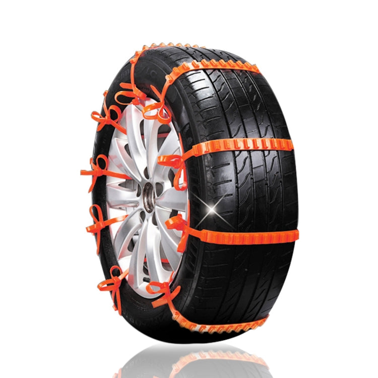 10 PCS 汽車輪胎應急單格防滑鏈