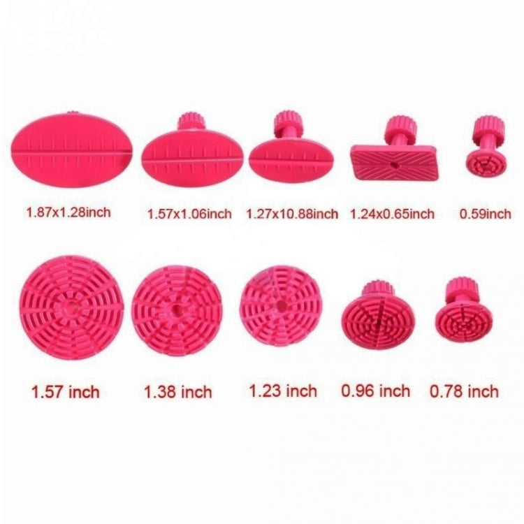 120件套 汽車膠墊片凹陷維修工具套件PDR凹痕拉拔器