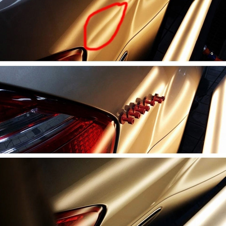 120件套 汽車膠墊片凹陷維修工具套件PDR凹痕拉拔器