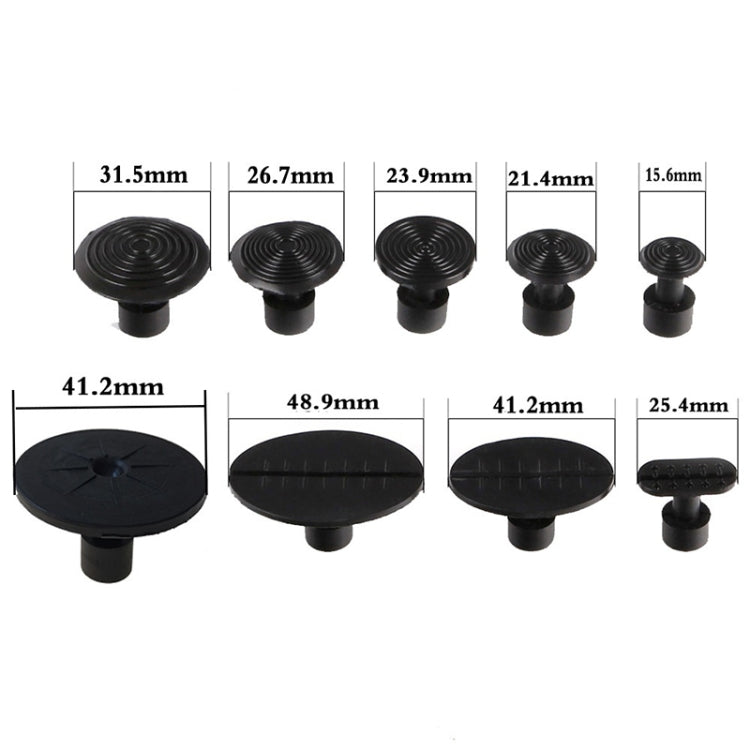 29件套 汽車吸拔式凹陷維修工具套件PDR凹痕修復器拉拔器 帶20W的美規或歐規膠槍