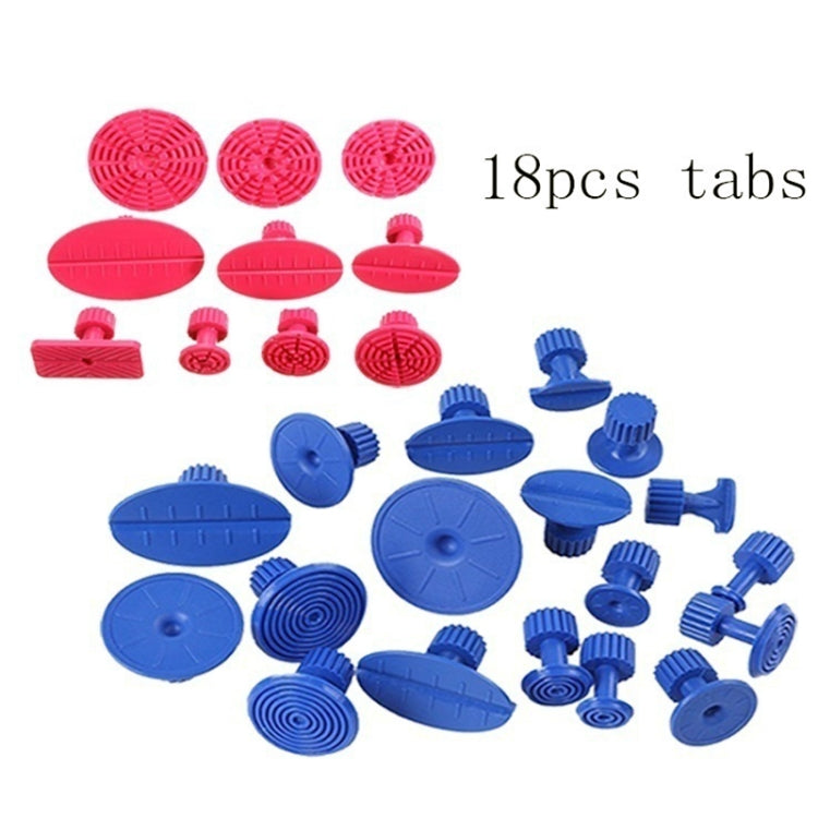 50件套 汽車吸拔式凹陷維修工具套件PDR凹痕修復器拉拔器 帶20W的美規或歐規膠槍