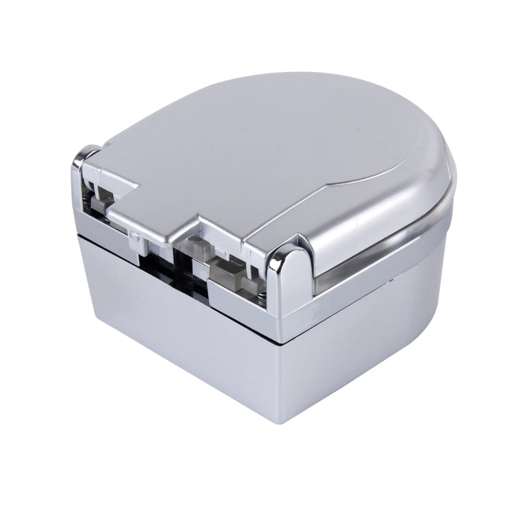 舜威 SD-1201 迷你可攜帶車載煙灰缸帶藍色LED燈 , SD-1201