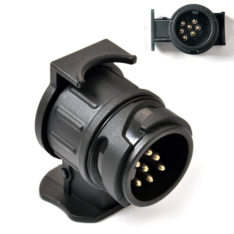 12V 13P轉7P 歐系拖車牽引車大巴插頭插座接線連接器