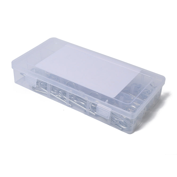 180件 汽車/輪船/車庫碳鋼鍍鋅鋼R型銷 開口銷