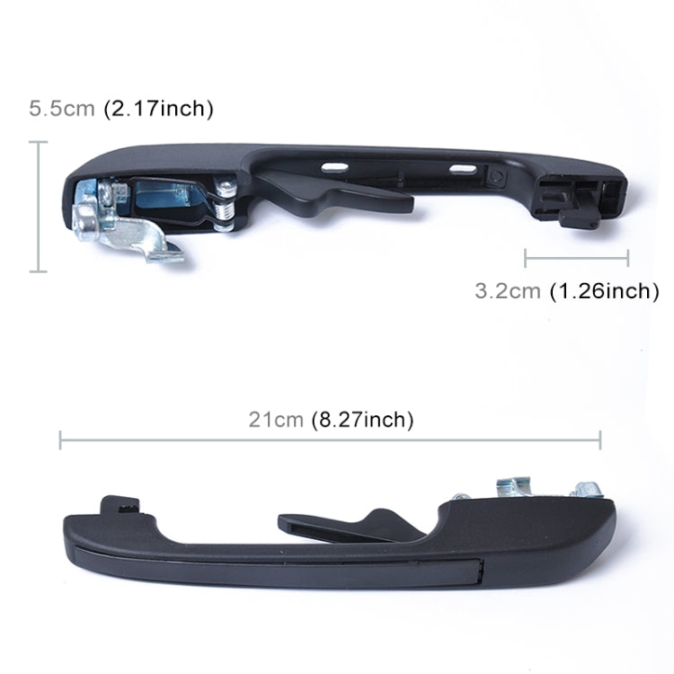1套賣 適用於大眾高爾夫後門左右拉手 191837206