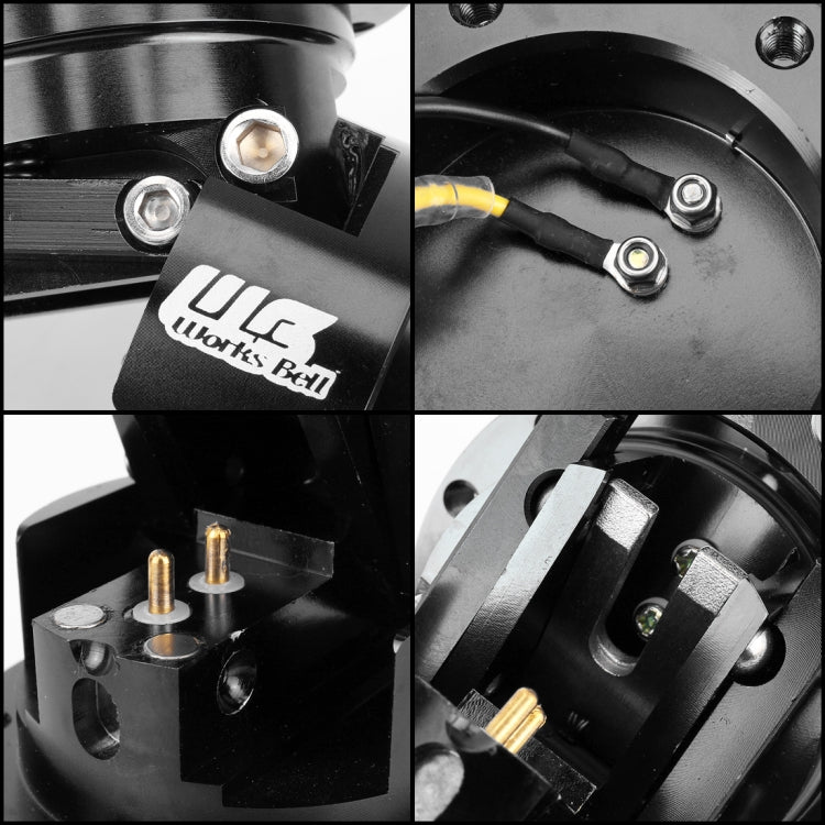 汽車競技改裝方向盤快拆器 可翻轉傾斜快拆器