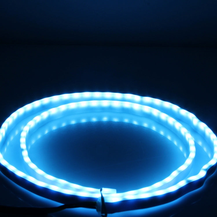 1.2m汽車通用防水四色尾箱燈帶控制器 冰藍光-行駛 白光-倒車 紅光-剎車 黃光-轉向