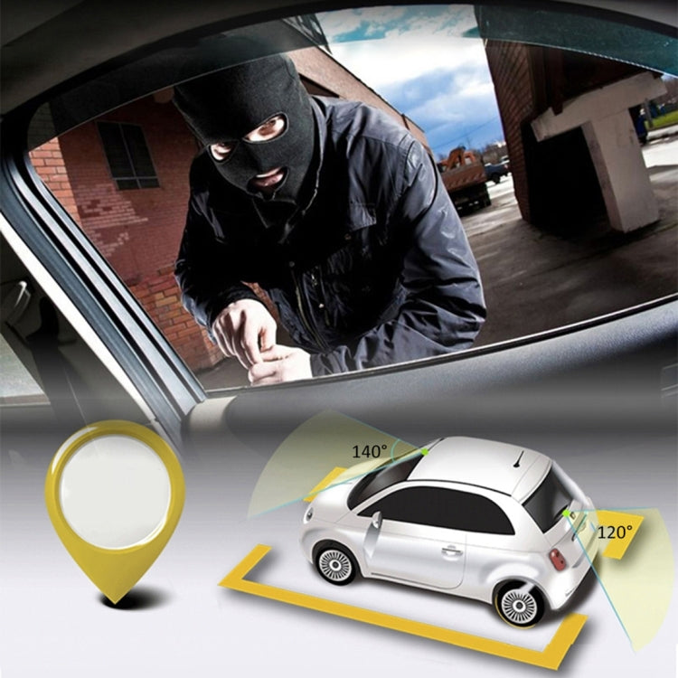 4英寸 三路高清1080P行車記錄儀 500萬像素 170度廣角夜視  支持夜視補光燈/倒車影像/TF卡/重力感應/移動偵測, 170 Degrees