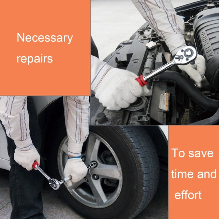 AIWA 40個裝 汽車摩托車套筒扳手修理維護工具套裝