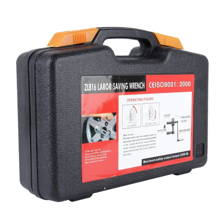 ZLB16 重型車輪螺母省力工具扭矩倍增器套筒扳手套裝帶3個套筒