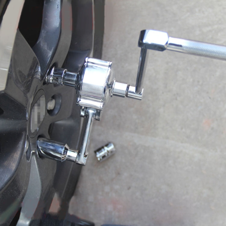 ZLB16 重型車輪螺母省力工具扭矩倍增器套筒扳手套裝帶3個套筒