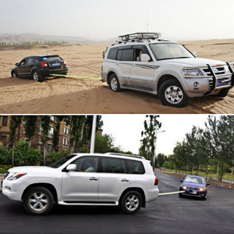 5m×5cm 8噸拉力2噸吊力 車載尼重型牽引吊車繩  顏色隨機