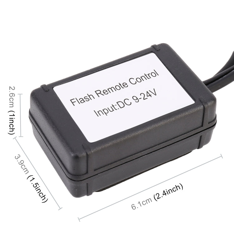 汽車通用DC 9-24V 3插LED燈爆閃控制器 B款