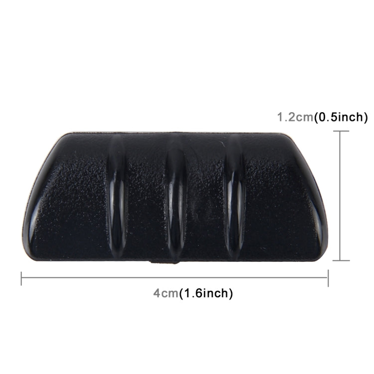 10片裝 3R-2134汽車外部橡膠整流降風噪套裝