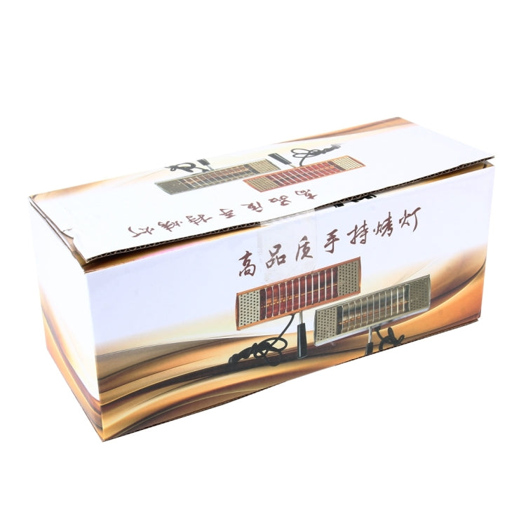 1000W金屬外殼便攜式手持烤燈紅外線烘乾機 線長2米 歐規插頭