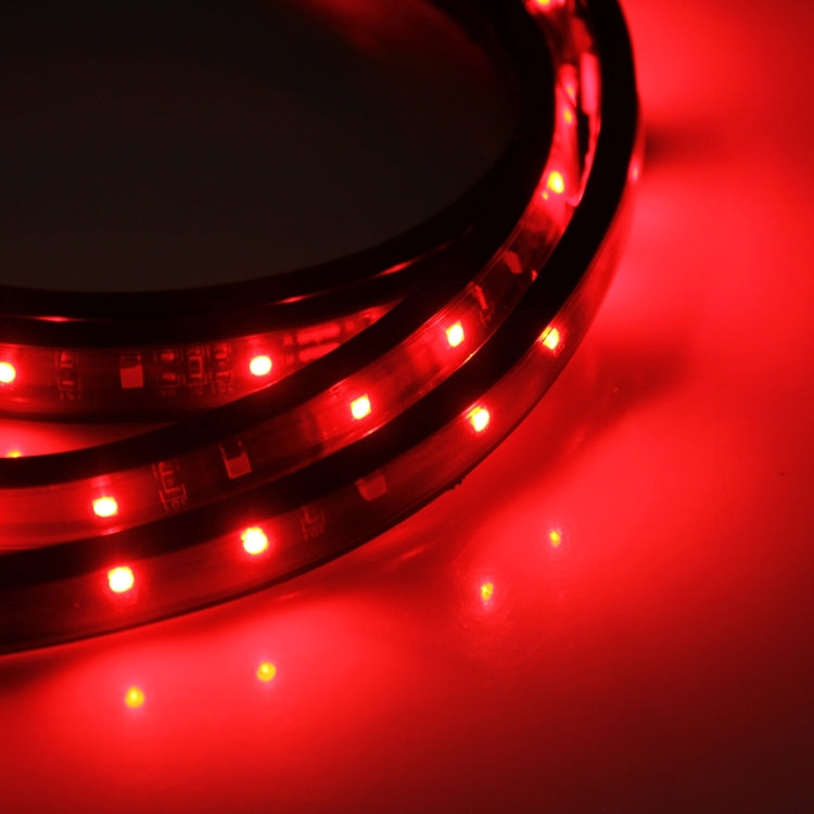 1.5米 功率/工作電壓：5W/12-24V 白光日行燈+紅光剎車燈帶80個2835LED燈珠