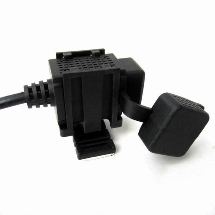 12-24V 2.1A 摩托車雙USB手機車載充電器，歐規