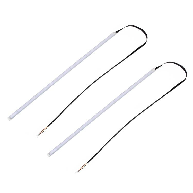 一對 30cm DC12V 4.2W 超薄雙色轉向燈/日行燈 , Turn Lights: Yellow Light; Running Lights: White Light