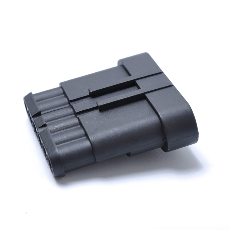 A0315 10套裝 6P-六孔1.5 汽車防水公母插頭 HID端子連接器 車用接插件