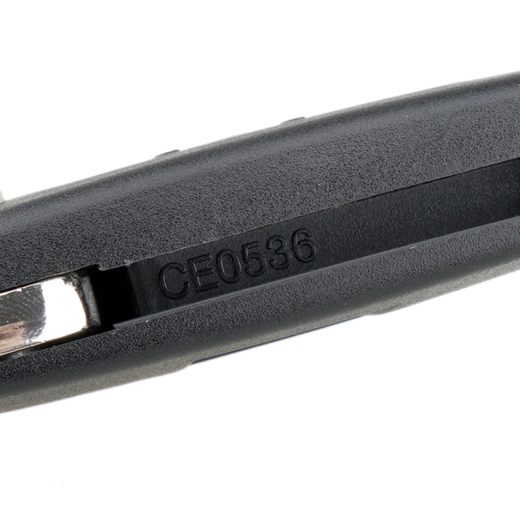 適用於標緻 車鑰匙 替換2個按鍵方形車鑰匙殼有槽有座