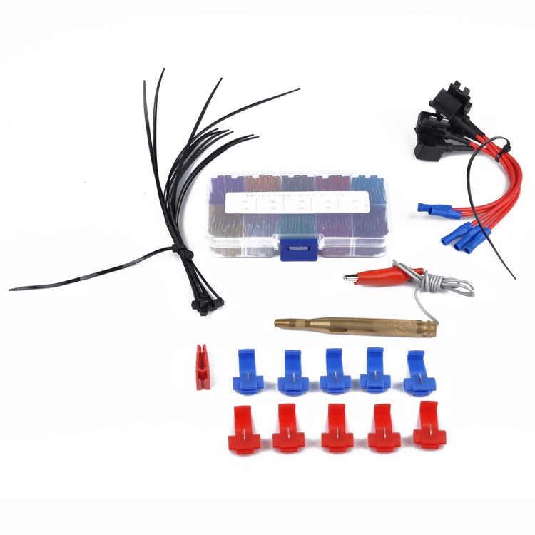 100片裝 汽車摩托車卡車保險絲套裝