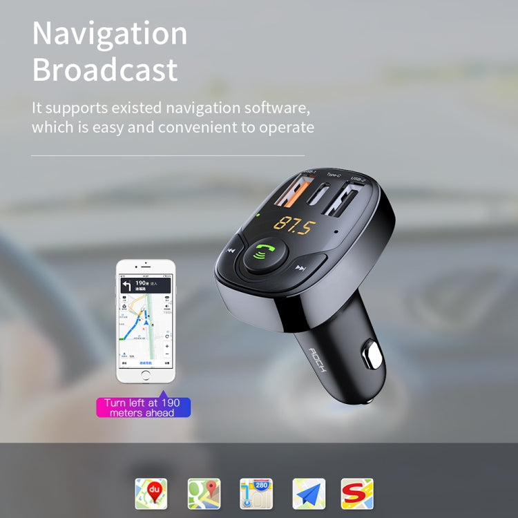 ROCK B301 車載FM藍牙車充MP3播放器