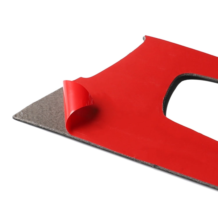 適用於18款寶馬5系G38 528Li / 530Li / 540Li 汽車碳纖維三色檔位面板裝飾貼紙, 左駕, Gear Position (Tricolor)