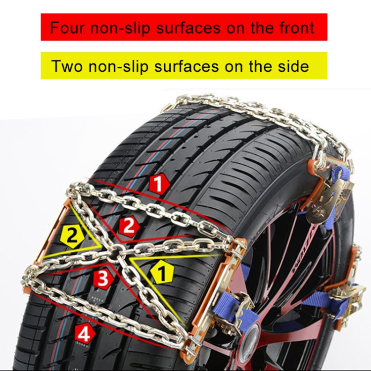 1pc Car Tire Emergency Anti-skid Chains Tyre Anti-slip Chains