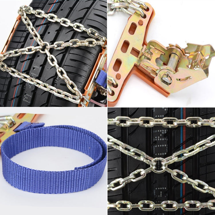 1pc Car Tire Emergency Anti-skid Chains Tyre Anti-slip Chains