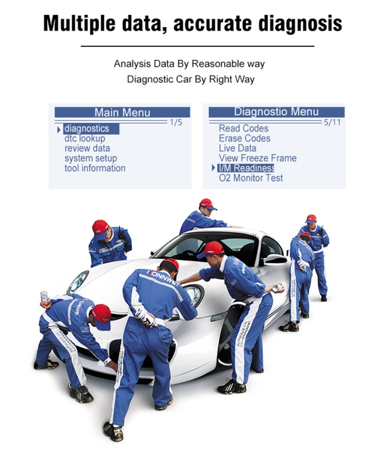 KONNWEI KW309 V309 V310 MS309 Code Reader OBD2 Scanner汽車故障掃描儀