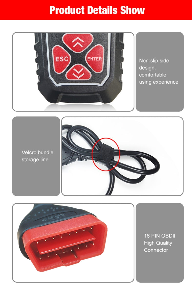 KONNWEI KW309 V309 V310 MS309 Code Reader OBD2 Scanner汽車故障掃描儀