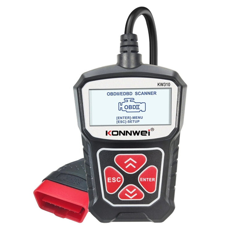 KONNWEI KW310 obd汽車故障檢測儀汽車診斷工具讀碼卡elm327 obd2