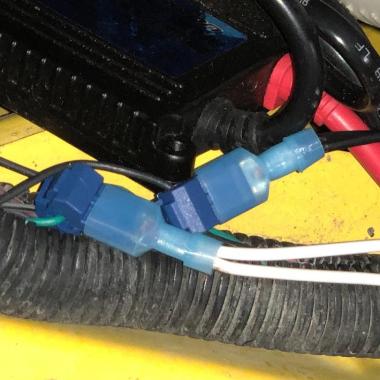 120合一 T型免破線快速接線端子 電線連接器 絕緣接頭接線器套裝