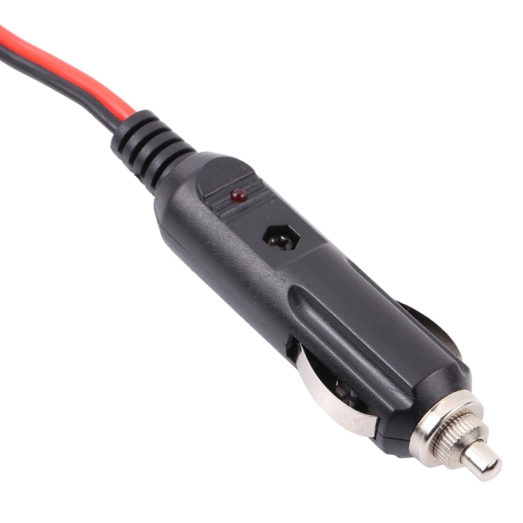 12V/24V 5.5x2.1mm 接頭 捲筒線車充, 線長: 1m