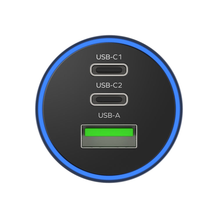 摩米士 UC17E 100W 精英三口USB車充