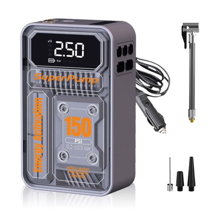 7.4V 有線便攜式車載輪胎充氣泵