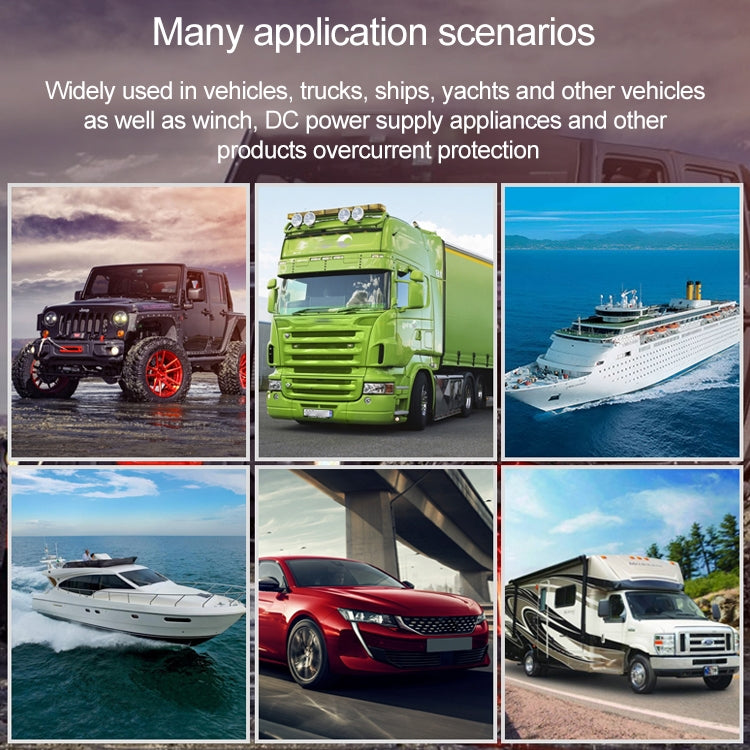 越野車/汽車40A手動斷路器 服絞盤過流保護器