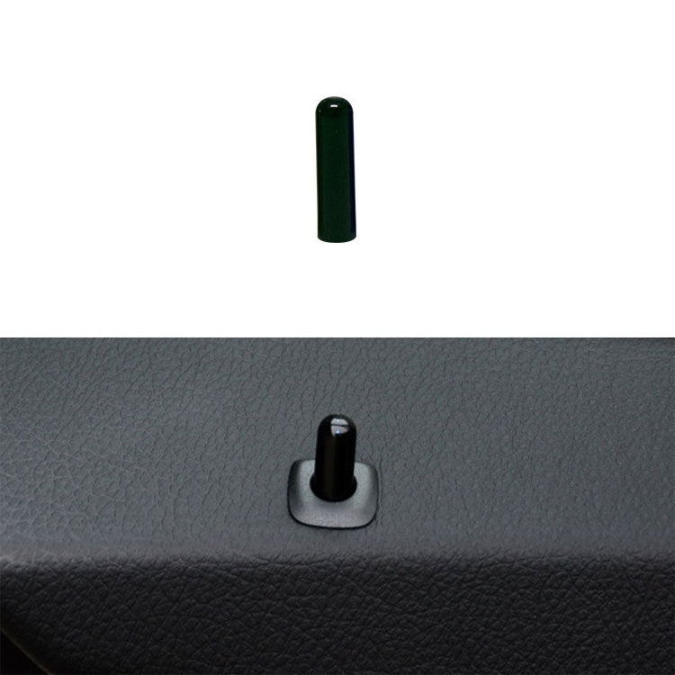 Car Door Latch Pin Door Screw Knob Cap Cover Trim for BMW F10, Left and Right Driving, For BMW F10 (Black)