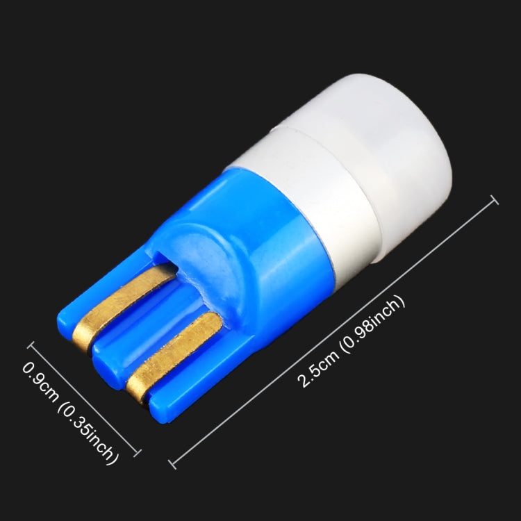 10 PCS T10 / W5W / 168 / 194 DC12V / 0.6W 示寬燈 帶1顆3030燈珠